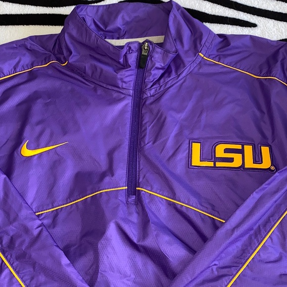 lsu men's windbreakers